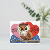 ヴィンテージフクロバレンタイン シーズンポストカード (スタンド正面)