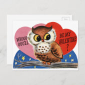 ヴィンテージフクロバレンタイン シーズンポストカード (正面/裏面)