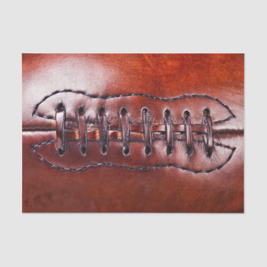 ヴィンテージフットボクールールティッシュペーパーの贈答用包装 薄葉紙 (正面)