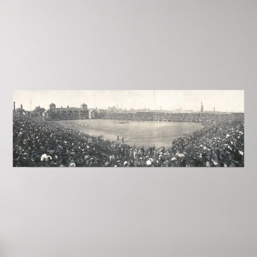 ヴィンテージフットボール陸海軍白黒ポスター ポスター (正面)