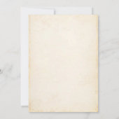 ヴィンテージフットボール2回目の誕生日招待状 招待状 (裏面)