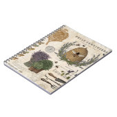 ヴィンテージフフランスのァームハウスビー ノートブック (左側)