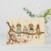 ヴィンテージフフランスのレンド招待状 招待状 (スタンド正面)