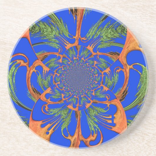 ヴィンテージフュージョンHakuna Matata Fusion Designerグラフ コースター (正面)