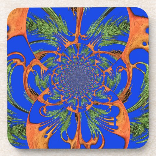 ヴィンテージフュージョンHakuna Matata Fusion Designerグラフ コースター (正面)