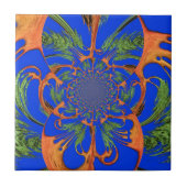 ヴィンテージフュージョンHakuna Matata Fusion Designerグラフ タイル (正面)