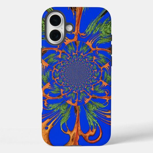 ヴィンテージフュージョンHakuna Matata Fusion Designerグラフ Case-Mate iPhoneケース (裏面)