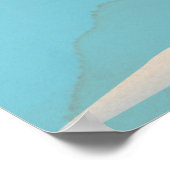 ヴィンテージフライでブラジル旅行ポスター ポスター (角)