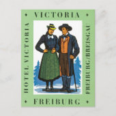 ヴィンテージフライブルグビクトリア ポストカード (正面)