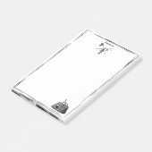 ヴィンテージフライモノグラムの釣りの事後記録 ポストイット (アングル)