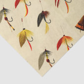 ヴィンテージフライ湖チラシ漁師 薄葉紙 (詳細)