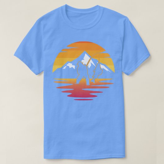 ヴィンテージフライ漁師 Tシャツ (デザイン正面)