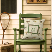 ヴィンテージフライ釣りフライ水彩航海のThr アウトドアクッション