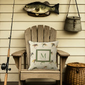 ヴィンテージフライ釣りフライ水彩航海のThr アウトドアクッション