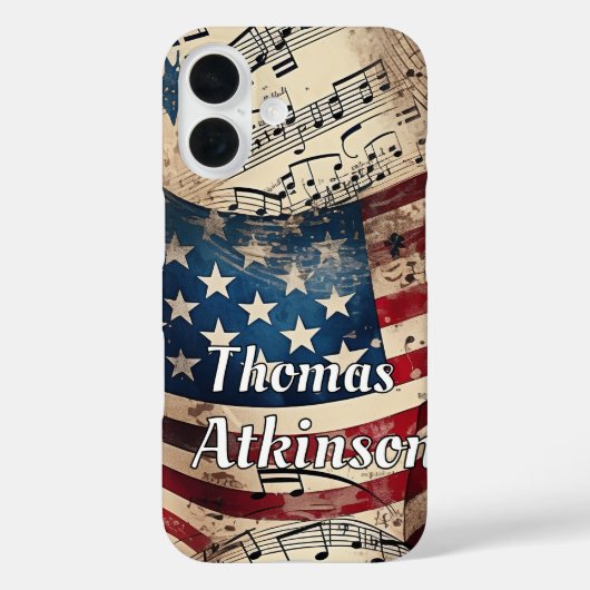 ヴィンテージフラグ Case-Mate iPhoneケース (裏面)