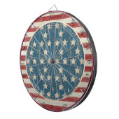 ヴィンテージフラッグダーツボード ダーツボード (正面右)