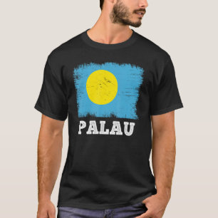 ヴィンテージフラッグパラウカントリーレトロフラッグパラウアン Tシャツ