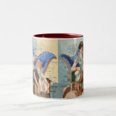 ヴィンテージフラッパーガールインパリ ツートーンマグカップ (中央)