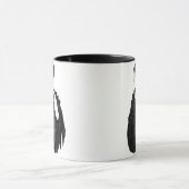 ヴィンテージフラッパーコルセット マグカップ (中央)