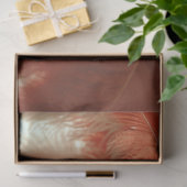 ヴィンテージフラッパーレディinオレンジデコップページ 薄葉紙 (ギフト)