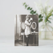 ヴィンテージフラッパー写真(188) ポストカード (スタンド正面)