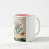 ヴィンテージフラッパー・ガーデニング、ヴィンテージ・フラッパー・スタイル ツートーンマグカップ (正面右)