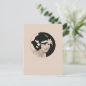 ヴィンテージフラッパー ポストカード (スタンド正面)