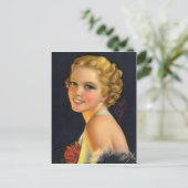 ヴィンテージフラッパー(25) ポストカード (スタンド正面)