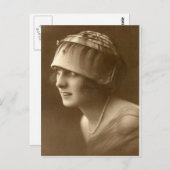 ヴィンテージフラッパー(42) ポストカード (正面/裏面)