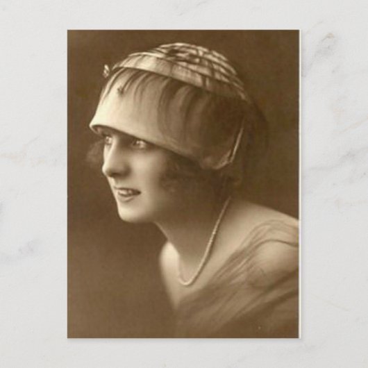 ヴィンテージフラッパー(42) ポストカード (正面)