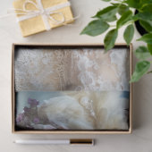 ヴィンテージフラッフランスのパースタイルレディーデクページ 薄葉紙 (ギフト)