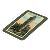 ヴィンテージフラティロン建物ニューヨークシティ マグネット (左側)