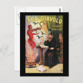 ヴィンテージフラディアヴォロザマジシャン素晴らしポスター ポストカード (正面/裏面)