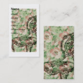 ヴィンテージフラフランスのワーズ 名刺 (正面/裏面)