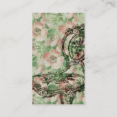 ヴィンテージフラフランスのワーズ 名刺 (裏面)