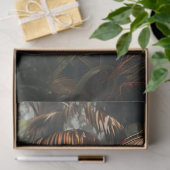 ヴィンテージフラミンゴがジャングルのデコパージュに 薄葉紙 (ギフト)