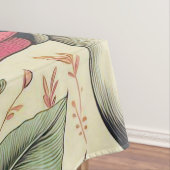 ヴィンテージフラミンゴとトゥーカンシームレス テーブルクロス (インサイチュ)