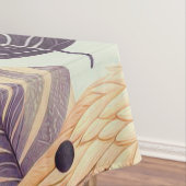 ヴィンテージフラミンゴシームレス テーブルクロス (インサイチュ)