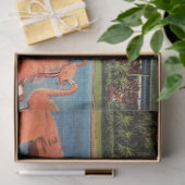 ヴィンテージフラミンゴネストセッティングインマイアミFL 薄葉紙 (ギフト)