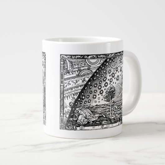 ヴィンテージフラムマリオンイラストレーションオブ・ユニバース ジャンボコーヒーマグカップ (正面右)