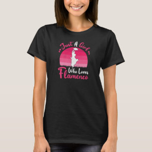 ヴィンテージフラメンコはフラムが大好きな女の子だけ踊る Tシャツ