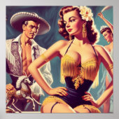 ヴィンテージフラメンコ ポスター (正面)