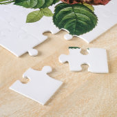 ヴィンテージフラワーアネモンバラクレマチスバイルドゥート ジグソーパズル (側面)