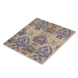 ヴィンテージフラワーウィリアムモリスアーティチョーク タイル