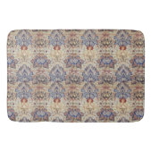 ヴィンテージフラワーウィリアムモリスアーティチョーク バスマット (正面)