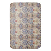 ヴィンテージフラワーウィリアムモリスアーティチョーク バスマット (正面縦)