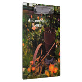 ヴィンテージフラワーガーデンウォーターカラーフローラカスタム クリップボード (右)