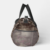 ヴィンテージフラワーガーデンチェアパーソナライズされた ダッフルバッグ (右)