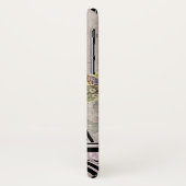 ヴィンテージフラワーコラージュ&エッフェルタワーイラストレーション Case-Mate iPhoneケース (裏面/左)