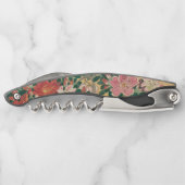 ヴィンテージフラワーズアザ日本のレア絵画ズ ソムリエナイフ (裏面)